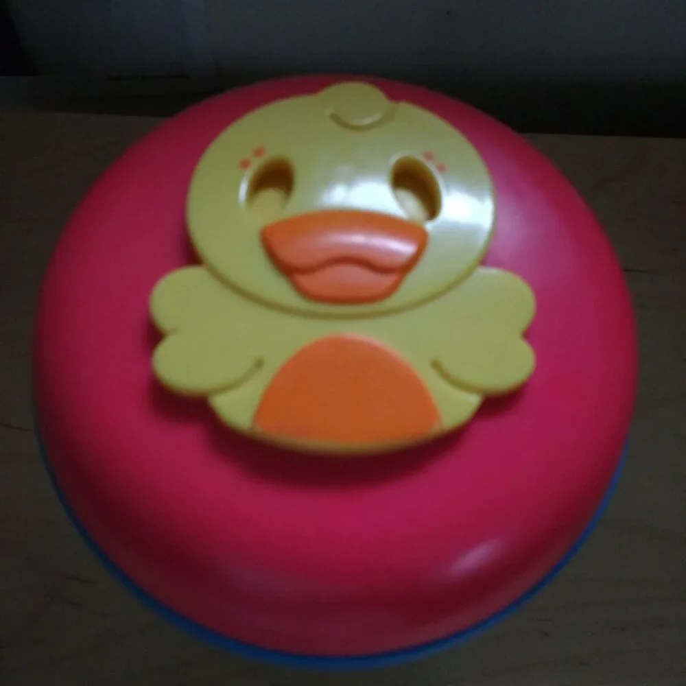 Playskool Busy Chase N Crawl Duckies rolling  + Chase dog & Cat used